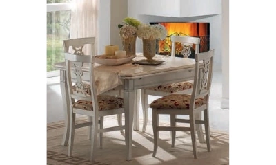 Столовая группа Vaccari Giovanni Bella Italia (стол обеденный, 4 стула)