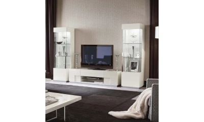 Комплект мебели в гостиную Alf Group Canova (Тумба ТВ + 2 витрины)