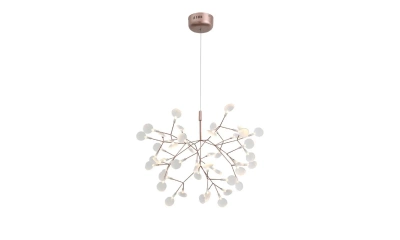 SL379.203.45 Люстра подвесная ST-Luce Медный/Белый LED 45*0,5W 3500K