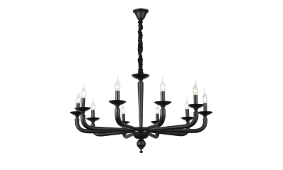 SL1114.403.10 Люстра подвесная ST-Luce Черный E14 10*40W