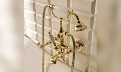 Sbordoni Antica Смеситель Для Ванны На 2 Отверстия, Цвет Глянцевая Латунь