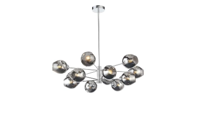 SL1500.103.12 Светильник подвесной ST-Luce Хром/Дымчатый E14 12*40W