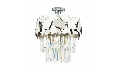 SL1232.102.05 Люстра потолочная ST-Luce Хром/Прозрачный, Хром E14 5*60W