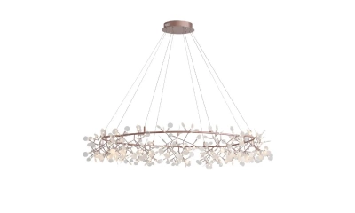 SL379.203.324 Люстра подвесная ST-Luce Медный/Белый LED 324*0,5W 3500K  (из 2-х коробок)