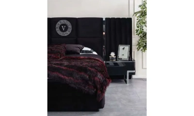 Комплект Мебели В Спальню (Кровать, Тумба Прикроватная 2 Штуки,  Комод, Зеркало, Шкаф) Orix