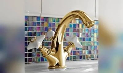 Sbordoni Magnolia Смеситель Для Раковины На 1 Отверстие, Цвет Глянцевая Латунь