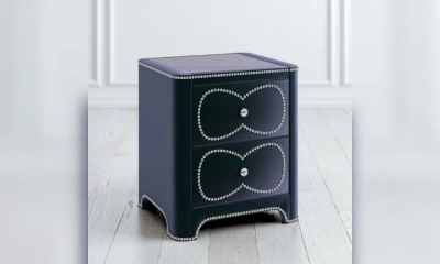 Прикроватная Мягкая Тумба 2 Ящика T110-Nkn-B18