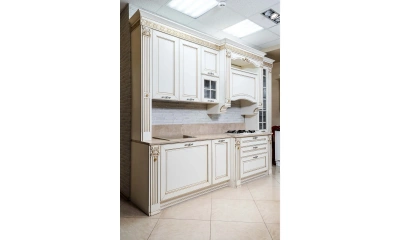 Stosa Cucine Dolcevita Кухня + Столешница+Мойка Бежевый\Золото