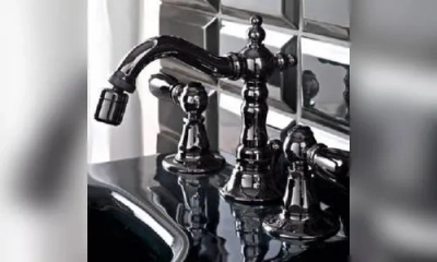 Sbordoni Livia Смеситель Для Биде На 3 Отверстия, Цвет Черный Никель