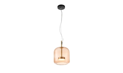 SL1053.273.01 Светильник подвесной ST-Luce Золотистый/Коричневый LED 1*6W 3000K