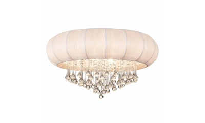 SL350.052.05 Люстра потолочная ST-Luce Хром/Белый, Прозрачный E14 5*40W