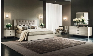 Комплект мебели в спальню Alf Group Mont Blanc (Кровать 180x200, комод, 2 тумбы)