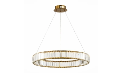 SL1622.363.01 Люстра подвесная ST-Luce Латунь/Прозрачный LED 1*40W 4000K