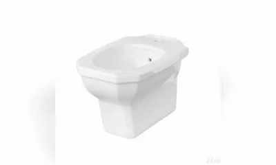 Sbordoni Romana Биде Подвесное 345 Х 530 Мм, С Внешн. Подачей Воды, 1 Отверстие Для Смесителя, Белое/Отверстие Бронза