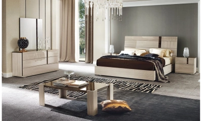 Комплект мебели в спальню Alf Group Teodora (Кровать 160x200, комод, 2 тумбы)