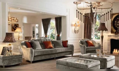 Комплект Мягкой Мебели Giorgio Casa (диван, кресло, столик боковой, столик журнальный 2 шт)