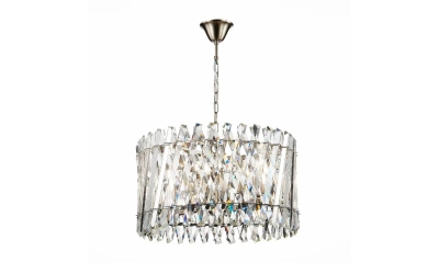 SL1170.103.06 Люстра подвесная ST-Luce Никель/Прозрачный E14 6*40W