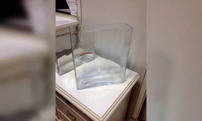 OAKOM ваза стеклянная