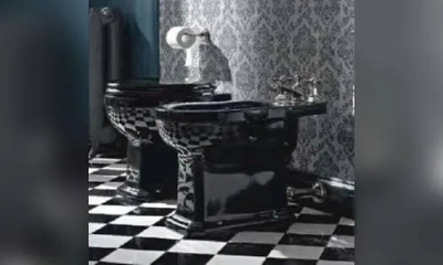 Sbordoni Neoclassica Биде Напольное, Цвет Черный