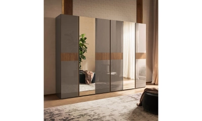 Шкаф 6-ти дверный зеркальный Alf Group Corso Como