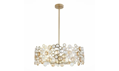 SL1172.203.05 Светильник подвесной ST-Luce Золотистый/Золотистый, Прозрачный E14 5*60W