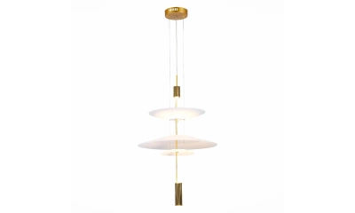 SL6101.213.01 Люстра подвесная ST-Luce Золотистый/Белый LED 1*15W 3000K