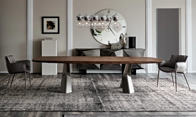 Стол обеденный Mad Max Wood Cattelan Italia