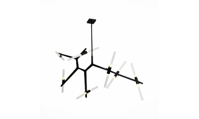 SL947.402.14 Люстра потолочная ST-Luce Черный/Белый G9 14*5W