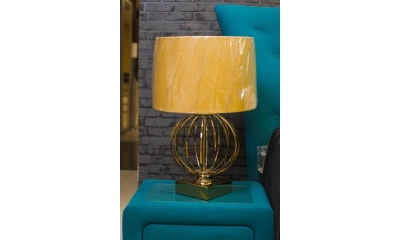 Garda Decor Лампа Настольная Золотистый Плафон D40, В70