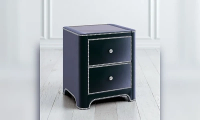 Прикроватная Мягкая Тумба 2 Ящика T107-Nkn-B18