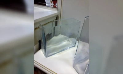 OAKOM ваза  стеклянная