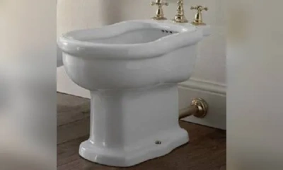 Sbordoni Palladio Приставное Биде 605 Х 370 Мм, С Внешн./Внутр. Подачей Воды, 1 Отверстия Для Смесителя, Белое