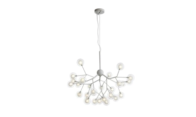 SL376.503.27 Люстра подвесная ST-Luce Белый/Белый,Прозрачный G4 LED 27*2W