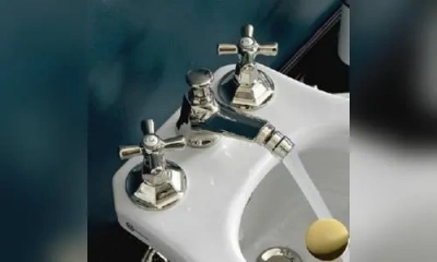 Sbordoni Deco Смеситель Для Биде На 3 Отверстия, Цвет Глянцевая Латунь