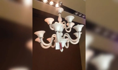 Oakom Люстра 12 Ламп Белый