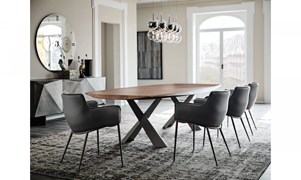 Стол обеденный Mad Max Wood Cattelan Italia