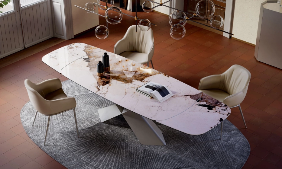 Стол обеденный Tyron Keramik Drive Cattelan Italia - фото 2