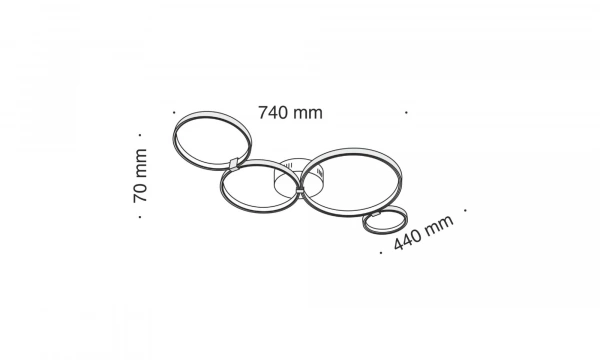 Потолочный Светильник Technical Mod448-44-N