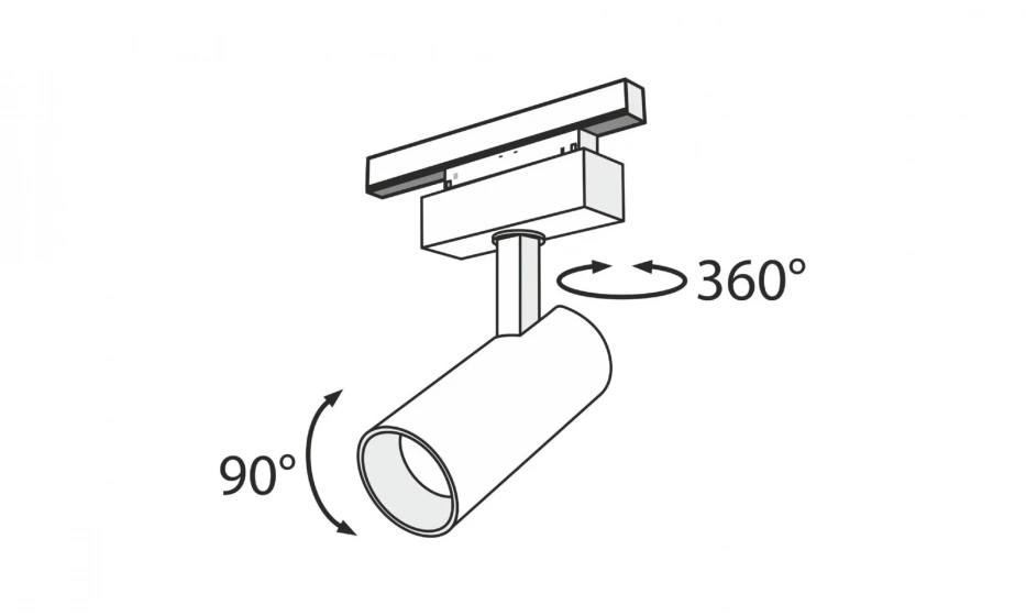 Трековый Светильник Technical Tr019-2-15W3K-B - фото 5
