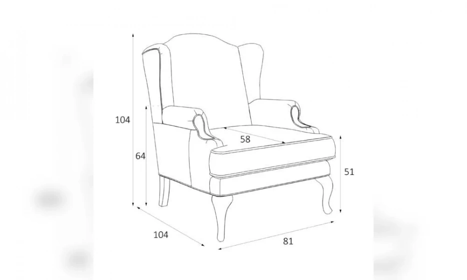 Кресло Kreind Френсис M12-Bn-0371 - фото 2