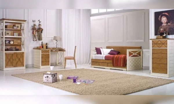 Детская Am Classic Aramis N1 (кровать, стеллаж, стол)