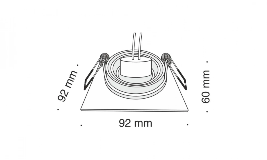 Встраиваемый Светильник Technical Dl024-2-01W - фото 5