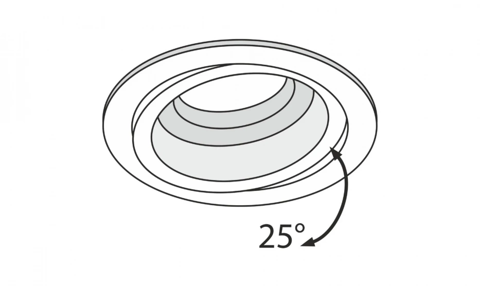 Встраиваемый Светильник Technical Dl025-2-01W - фото 6