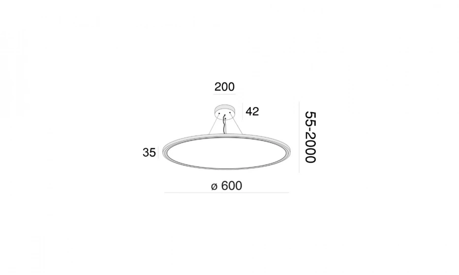 Подвесной Светильник Technical Mod057Pl-L54W4K - фото 2