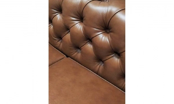 ФЛОРЕНЦИЯ Честер Диван Кожа Lusso Cognac /Leder