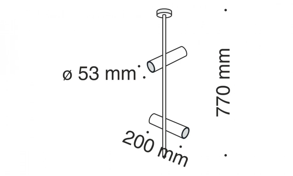 Потолочный Светильник Technical C021Cl-02W - фото 5