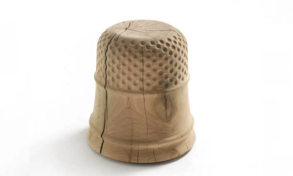 Пуф Из Массива Кедра Ditale, Riva 1920 - фото 1