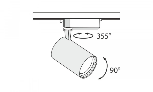 Трековый Светильник Technical Tr003-1-17W3K-W