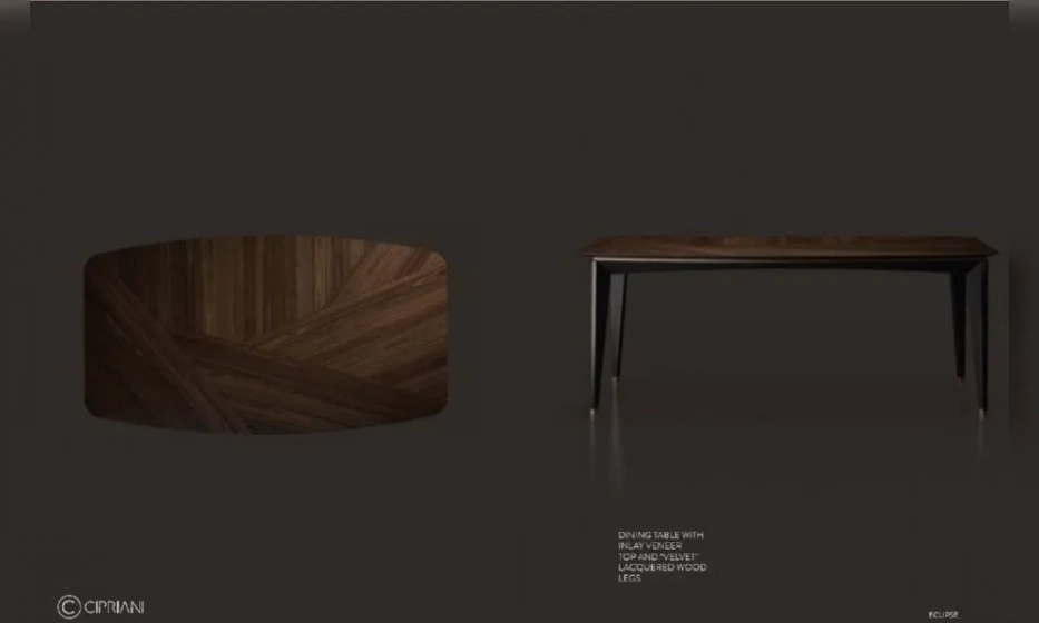 Стол Cipriani Eclipse - фото 1