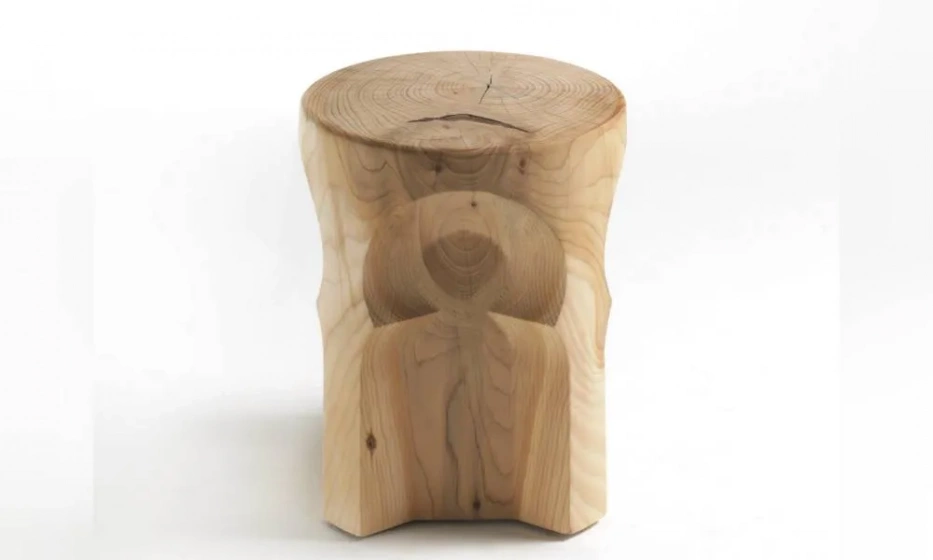 Пуф Из Массива Кедра Moresco, Riva 1920 - фото 1